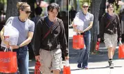 Jennifer Garner Spotted Treating Son Fin to Sweet Delights at Rocket Fizz in LA