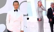 Jude Law and Wife Phillipa Coan Make Rare Red Carpet Appearance at Venice Film Festival Premiere | Daily Mail