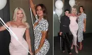 Khloe Kardashian Steals the Spotlight in Dazzling Silver Gown at Malibu Birthday Bash | Daily Mail