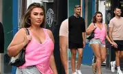 Lauren Goodger's Surgery Regrets: TOWIE Star Opens Up While Showcasing Curves in Pink