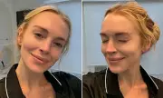 Lindsay Lohan Claps Back at Plastic Surgery Rumours with Stunning Makeup-Free Selfies | Daily Mail