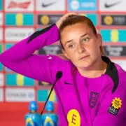 Lioness Star Ella Toone Stuns in Chic Black Outfit at Glamorous Event