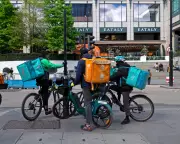 London Luxury Flats Ban Food Delivery Riders in Controversial Move