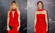 Lottie Moss and Hilary Swank Turn Heads in Stunning Red Dresses at Luxurious Mallorca Party