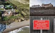 Luxury Homes in Thorpeness on the Brink as Coastal Erosion Threatens Cliffside Properties