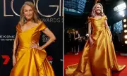Lynne McGranger Stuns in Gold at Logie Awards: Home and Away Star Shines Bright