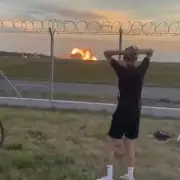 Miracle Pilot Escape: Fighter Jet Crashes in Ball of Flames During Training - Shocking Footage