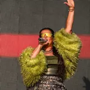 Nelly Furtado Stuns in Tiny Hotpants During Electrifying Performance