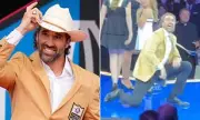 NFL Legend Jared Allen's Wardrobe Malfunction Steals the Show at Hall of Fame Ceremony