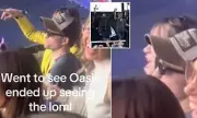 Oasis Fans Spot Hollywood A-Listers in the Crowd – No VIP Treatment for These Stars!