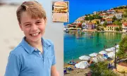 Prince George Spotted Enjoying McDonald's on Greek Island Getaway