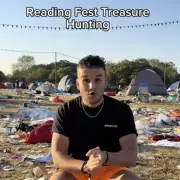 Reading Festival Clean-Up Shocker: I Sifted Through the Abandoned Tents and Found a Goldmine of Waste