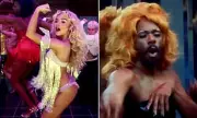 Sabrina Carpenter Stuns Fans with Dazzling Drag Transformation in New Music Video | Daily Mail