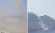 Santorini Landslide Horror: Tourists Watch in Terror as Cliff Collapses Into Sea, Swallowing Village Whole