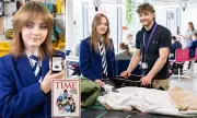Scottish Teen Inventor Rebecca Makes TIME Magazine Cover: A Story of Innovation and Inspiration