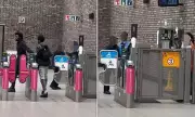Shocking Moment: London Tube Staff Ignore Fare Dodgers Brazenly Pushing Through Barriers