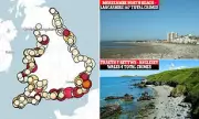 Shocking State of England's Beaches: Interactive Map Reveals Pollution and Crime Hotspots