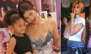 Stormi Webster Channels Mum Kylie Jenner's Iconic King Kylie Era in Adorable Mini-Me Moment | Daily Mail