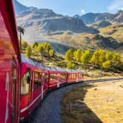 Stunning European Train Journey: Scenic Route Between Two Beautiful Cities