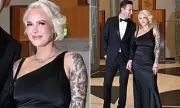Tattooed Politician Georgie Purcell Slams 'Sexist' Photoshop of Her Midwinter Ball Dress | Daily Mail
