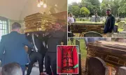 Traveller King Laid to Rest in Solid Gold Coffin Worth Six Figures | Lavish Funeral Stuns Onlookers