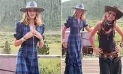 Trinny Woodall Transforms into a Western Cowgirl – See Her Stunning Makeover!