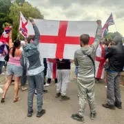UK Hotel Migrant Protests Erupt: Clashes Between Far-Right and Counter-Demonstrators in Cheshire