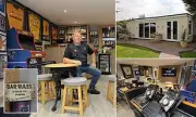 Ultimate Man Cave: Dad's £20k Garden Pub Shed Crowned Britain's Best