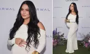 Vanessa Hudgens Radiates in Floral Gown as She Confirms Second Pregnancy | Exclusive