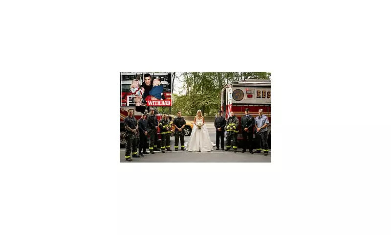 9/11 Firefighter's Daughter Marries in Touching Ceremony | Daily Mail