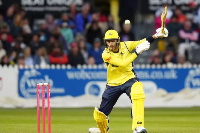 Alex Lees Makes Emotional Return to North East with Stunning Century for Hampshire