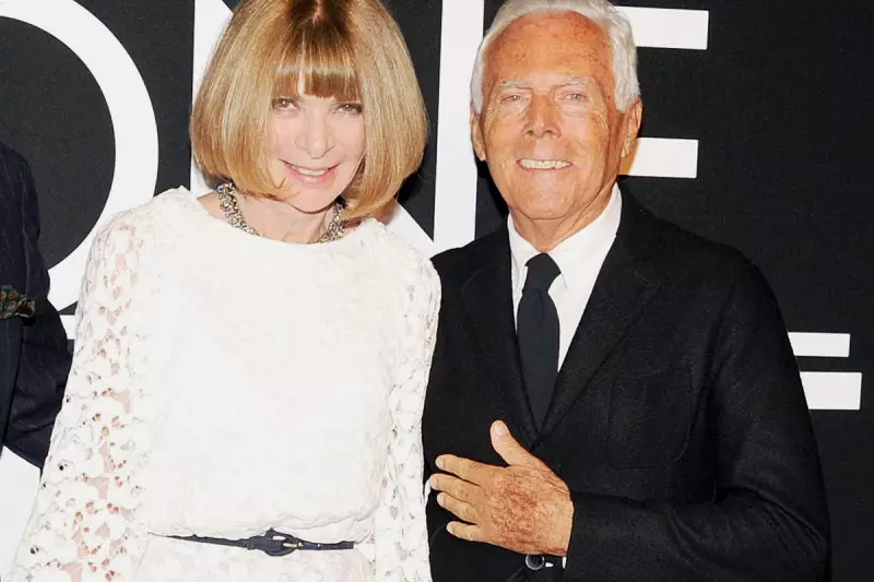 Anna Wintour Pays Heartfelt Tribute to Giorgio Armani at Milan Fashion Week