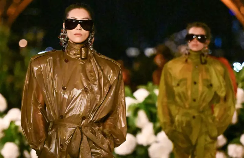 Anthony Vaccarello's Radical Reinvention: Saint Laurent Spins Old Threads Into Gold For Paris Fashion Week