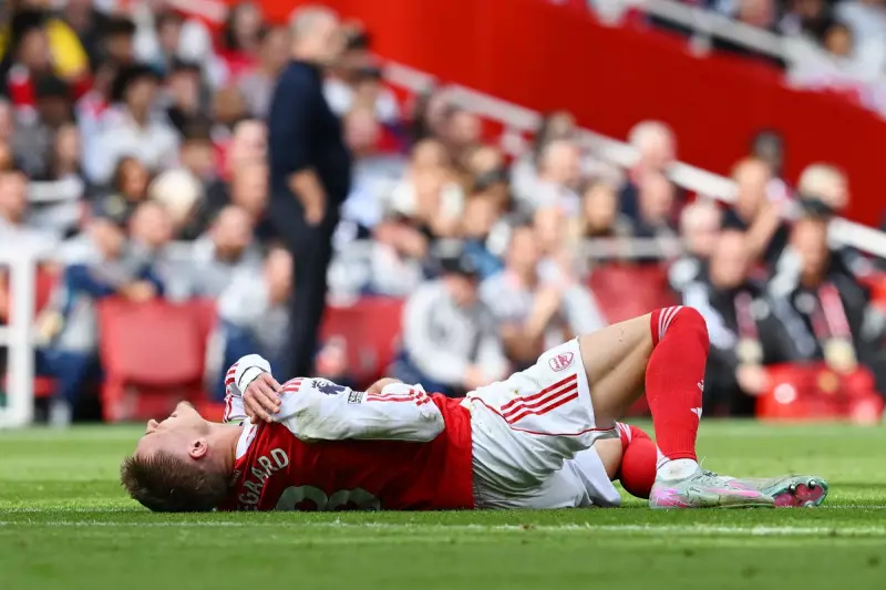 Arsenal Captain Martin Odegaard Ruled Out of Brentford Clash With Shoulder Injury
