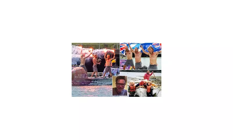 Brothers Brave Atlantic Fury: Epic 2000-Mile Rowing Odyssey from Canada to Scotland