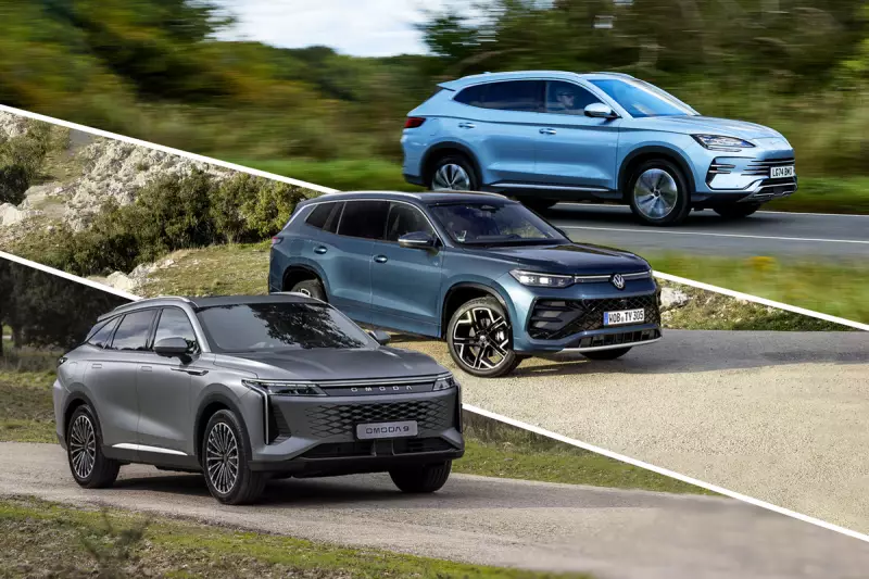 BYD Seal U vs Omoda 9 vs VW Tayron: The Ultimate Electric SUV Showdown for UK Drivers