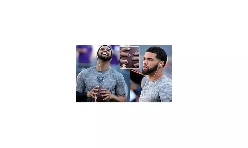 Caleb Williams' Powerful Nail Polish Message Stuns NFL Fans in Bears Debut