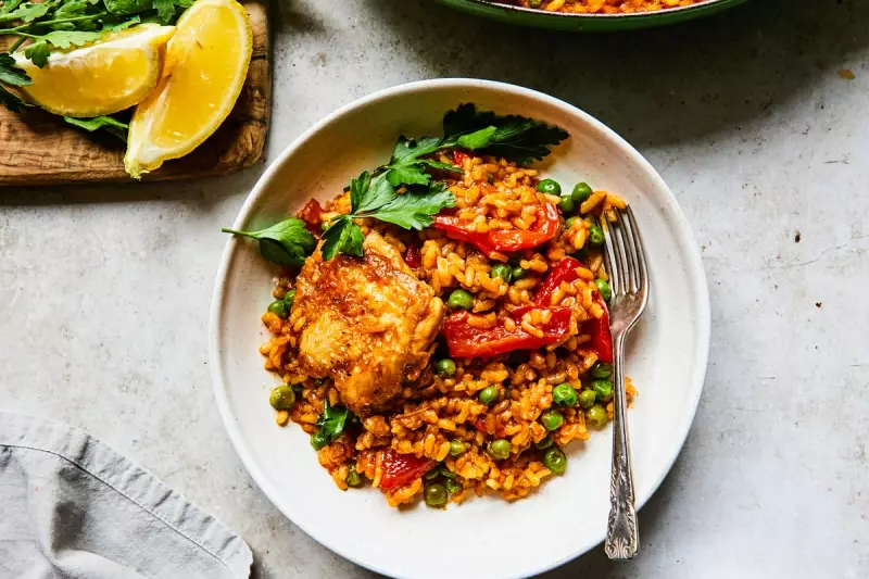 Celebrate National Rice Week: Irresistible Spanish Chicken & Pesto Rice Sundae Recipes