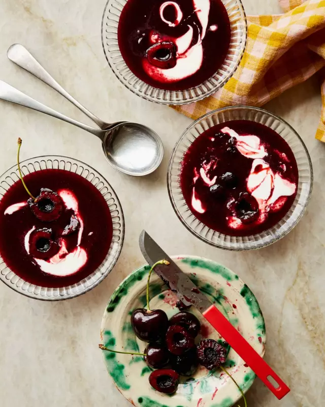 Chilled Cherry & Tempranillo Soup Recipe: José Pizarro's Summertime Sensation