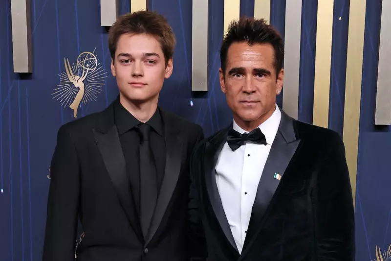 Colin Farrell's Son James Makes Heartfelt Emmy 2025 Dedication for 'The Penguin' Role | Exclusive