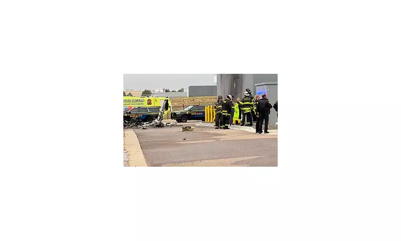 Colorado Plane Crash Horror: Single-Engine Aircraft Slams into Business Park in Westminster