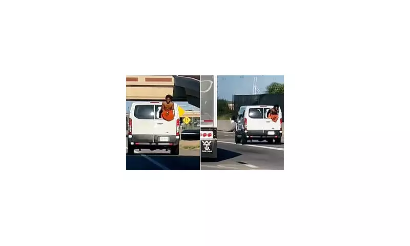 Dramatic Prison Van Escape: Inmate Smashes Window and Flees Onto Busy Oklahoma Highway While Handcuffed