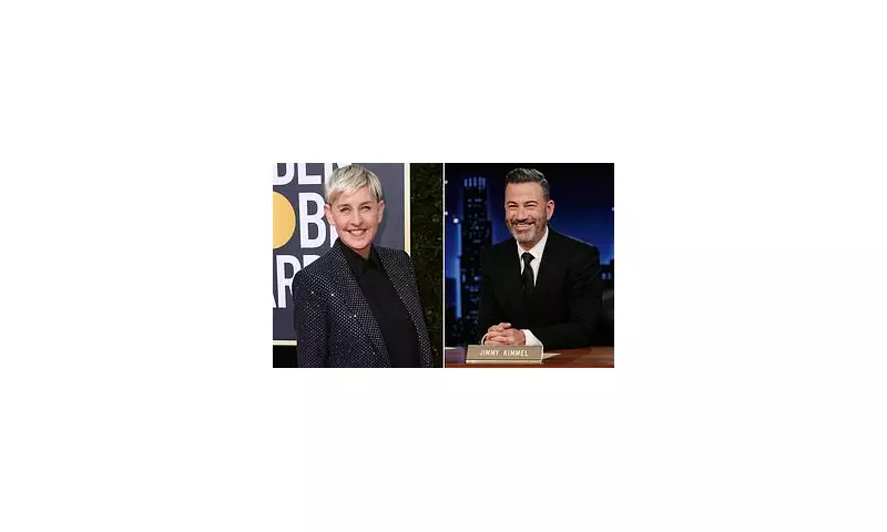 Ellen DeGeneres Leads Celebrity Cheers as Jimmy Kimmel Announces His Return to Late-Night