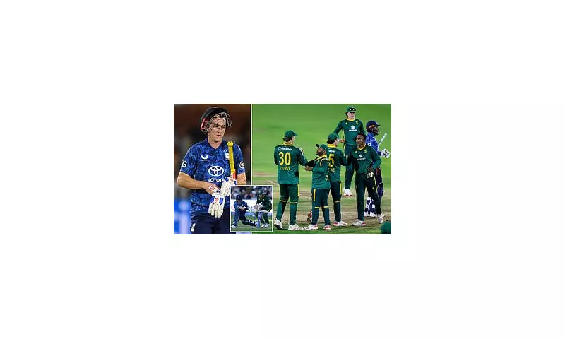 England's Batting Collapse Seals ODI Defeat Against South Africa at Bloemfontein