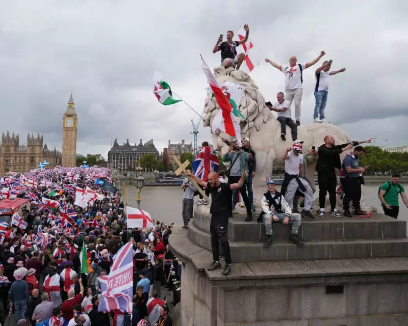 Far-Right 'Unite The Kingdom' Rally Erupts in Violence: Police Officers Assaulted in Central London