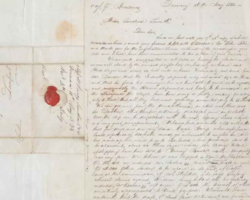 Forgotten Letters Unearthed on eBay Reveal Shocking Truths About Britain's Slave-Trade Beneficiaries