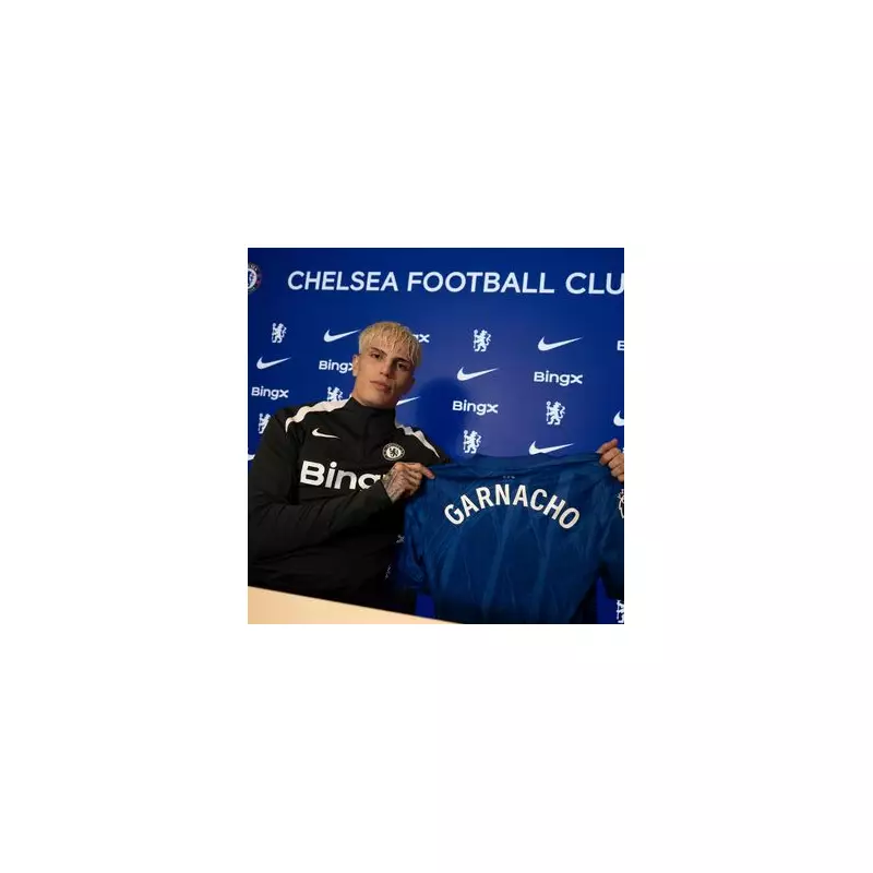 Garnacho's Chelsea Shirt Stunt Sparks Fury: Man Utd Star's Social Media Post Backfires