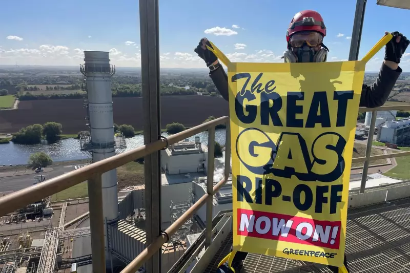 Greenpeace Activists Occupy UK Power Plant in Dramatic Protest Against New Coal Mine
