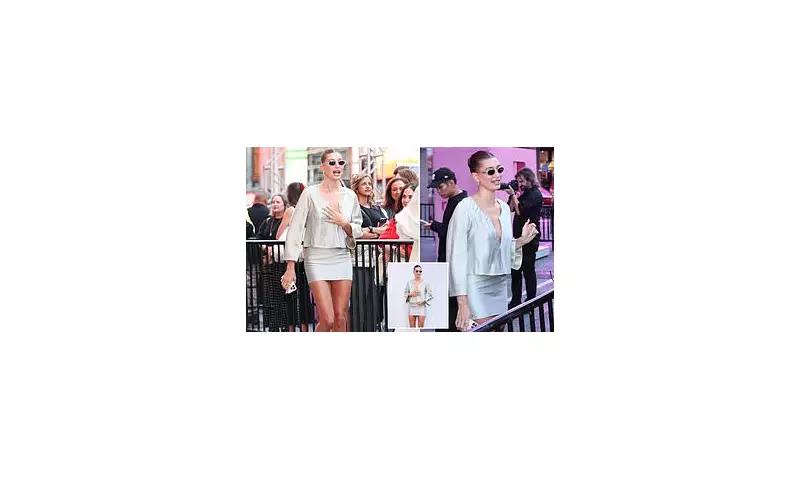 Hailey Bieber Overwhelmed as MASSIVE Crowd Swarms Rhode Pop-Up Launch in London | Daily Mail