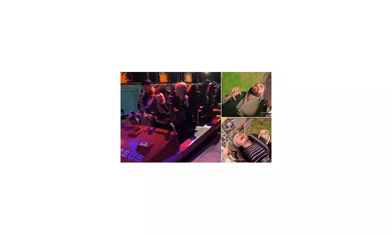 Holly Willoughby and Rylan Clark Scream in Terror on Upside-Down Roller Coaster | Stephen Mulhern's You Bet Tour